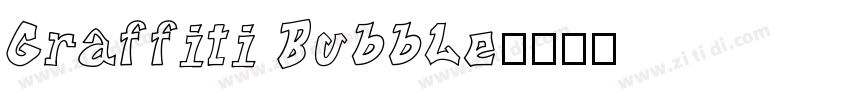 Graffiti Bubble字体转换